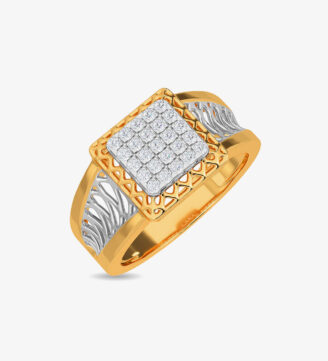 Casual Thomas Diamond Ring Yellow Gold
